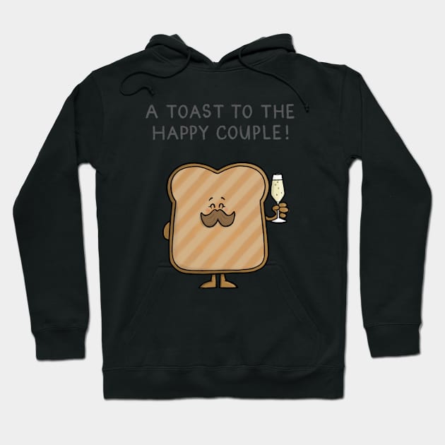 Toast to the Happy Couple Hoodie by CarlBatterbee